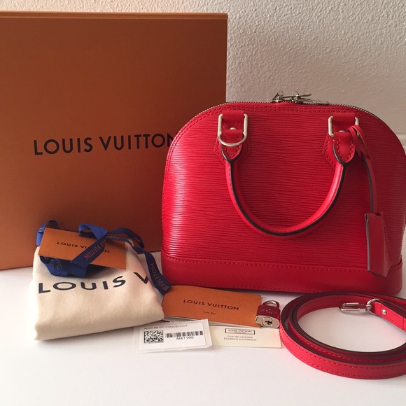 Louis Vuitton Handbags - ❌SOLD❌ Louis Vuitton LV Alma BB epi coquelicot red
